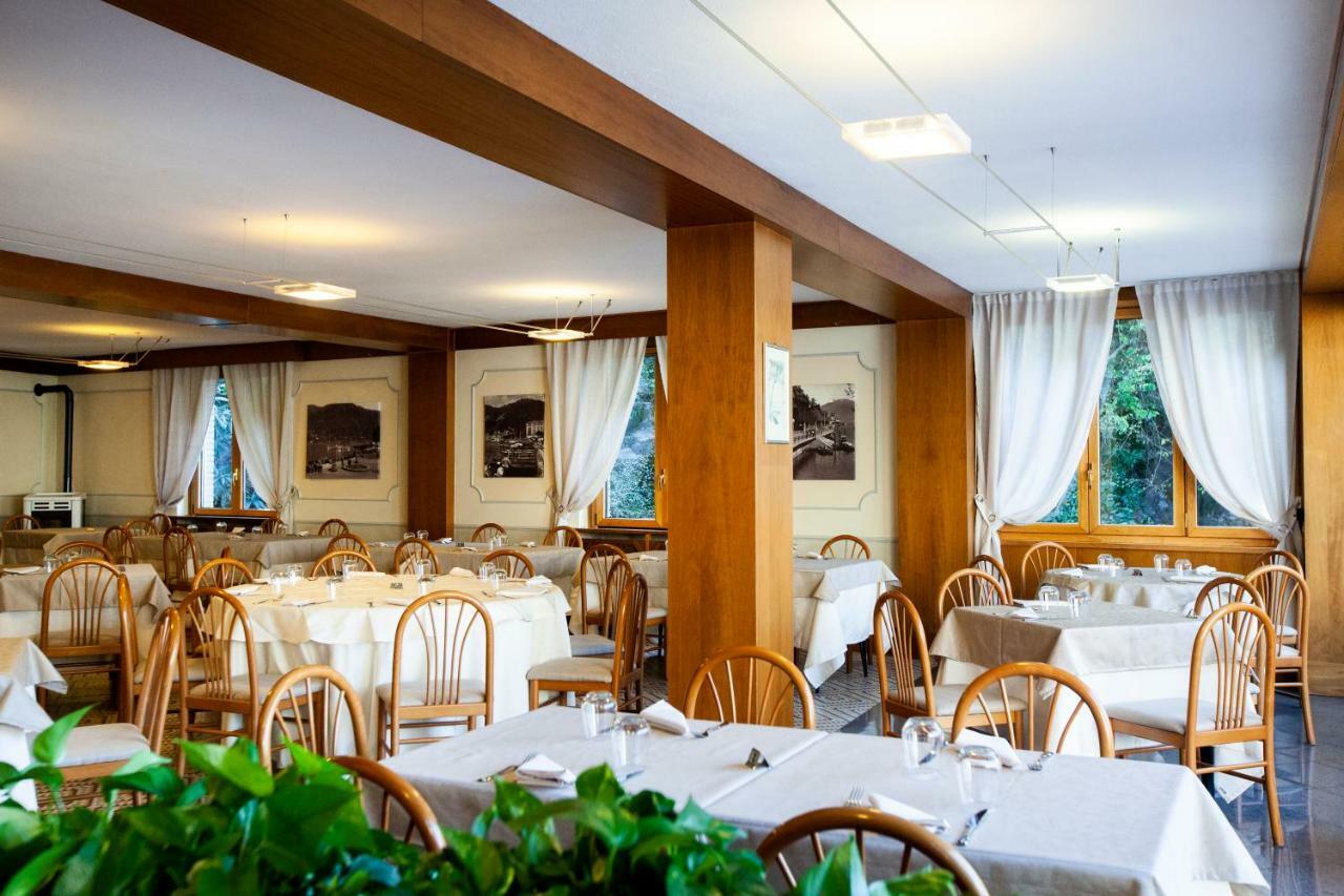 Hotel Ristorante Vapore Faggeto Lario Bagian luar foto